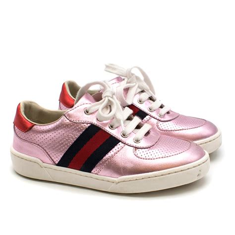 gucci nude pink|pink Gucci sneakers for women.